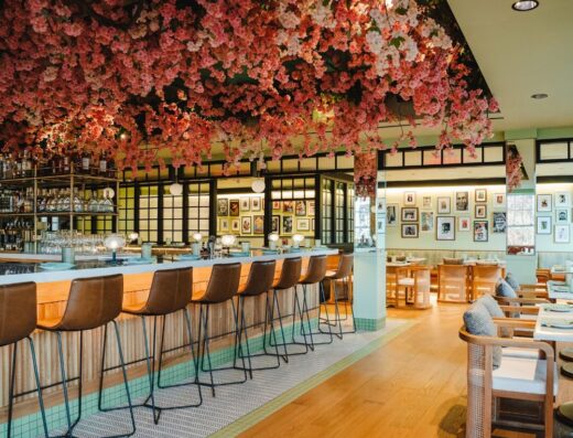 interior cherry blossom